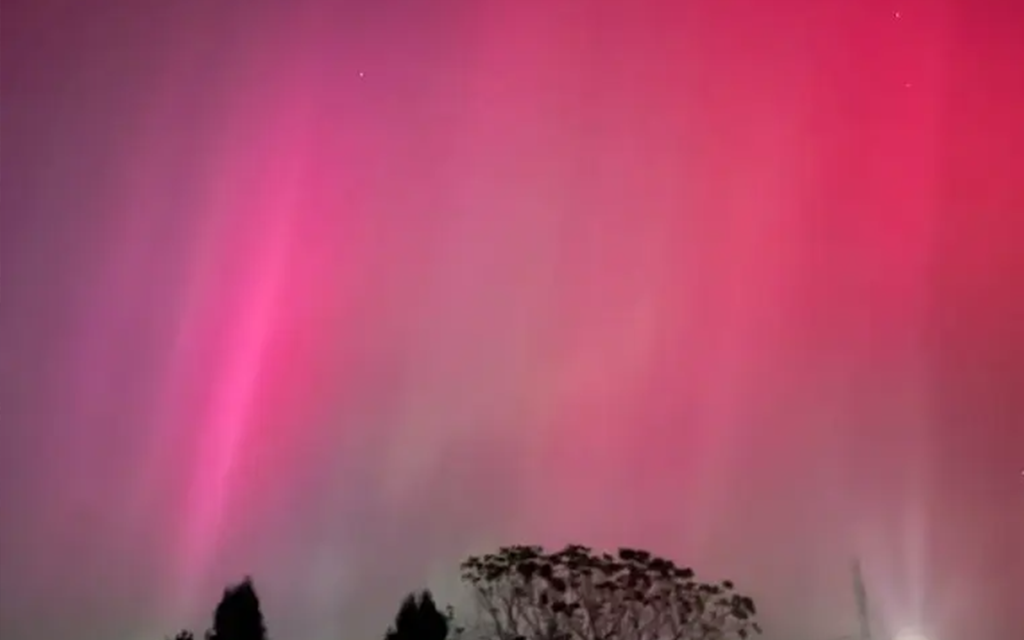 Rare Geomagnetic Storm Illuminates Long Island with Northern Lights
